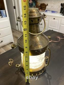 Vintage Anchor Nautical Ship Buoy 15 Lantern Lamp Absolutely Beautiful