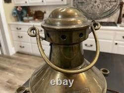 Vintage Anchor Nautical Ship Buoy 15 Lantern Lamp Absolutely Beautiful