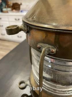 Vintage Anchor Nautical Ship Buoy 15 Lantern Lamp Absolutely Beautiful