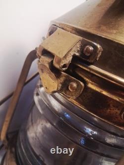 Vintage Anchor Nautical Ship Buoy Lantern Lamp