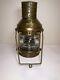Vintage Anchor Oil Lamp Brass Copper Nautical Ship Lantern Boat Light