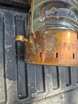 Vintage Ankerlicht Nautical Lantern Copper & Brass