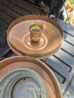 Vintage Ankerlicht Nautical Lantern Copper & Brass