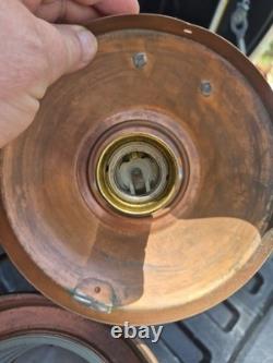 Vintage Ankerlicht Nautical Lantern Copper & Brass