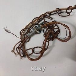 Vintage Ankerlicht Style Bubble Glass, Brass / Copper Nautical Seafaring Lantern