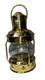 Vintage Antique 12 Masthead Nautical Polished Brass Kerosene Oil Lamp Lantern