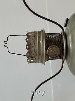 Vintage Antique 1920s Mantle Lamp Co Aladdin Model No 9 Kerosene Oil Lamp