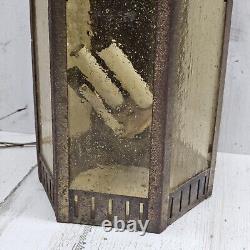Vintage/Antique 1930s Glass, Exterior Lights Lanterns, Underwriters Laboratories