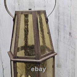 Vintage/Antique 1930s Glass, Exterior Lights Lanterns, Underwriters Laboratories