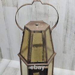 Vintage/Antique 1930s Glass, Exterior Lights Lanterns, Underwriters Laboratories