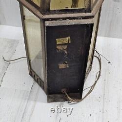 Vintage/Antique 1930s Glass, Exterior Lights Lanterns, Underwriters Laboratories