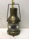Vintage/Antique Anchor Nautical Brass&Glass Lantern 14 Tall