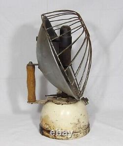 Vintage Antique Bialaddin Bowl Fire Vapalux Parrafin Oil Stove Kerosene Heater