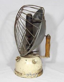 Vintage Antique Bialaddin Bowl Fire Vapalux Parrafin Oil Stove Kerosene Heater