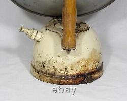 Vintage Antique Bialaddin Bowl Fire Vapalux Parrafin Oil Stove Kerosene Heater