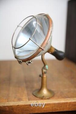 Vintage Antique Boat Light Ship spotlight brass auto accessory lantern nautical