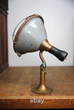 Vintage Antique Boat Light Ship spotlight brass auto accessory lantern nautical