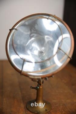 Vintage Antique Boat Light Ship spotlight brass auto accessory lantern nautical