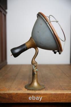 Vintage Antique Boat Light Ship spotlight brass auto accessory lantern nautical