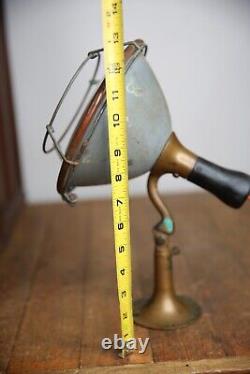 Vintage Antique Boat Light Ship spotlight brass auto accessory lantern nautical