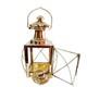 Vintage Antique Brass Miner Oil Lamp Light Brass Ship Minor Lamp Lantern Nauticl