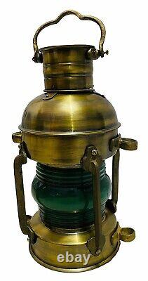 Vintage Antique Brass Oil Lanterns Oil Burner Boat Lamps For Home Decor & Gift