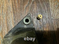 Vintage Antique Brass Ships Cabin Oil Lantern Empty