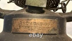 Vintage Antique DIETZ Monarch Providence Gas Co 13.5 Wagon Lantern