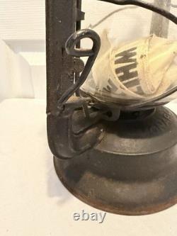 Vintage Antique DIETZ Monarch Providence Gas Co 13.5 Wagon Lantern