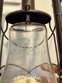 Vintage Antique DIETZ Monarch Providence Gas Co 13.5 Wagon Lantern