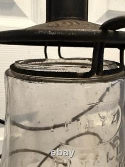 Vintage Antique DIETZ Monarch Providence Gas Co 13.5 Wagon Lantern