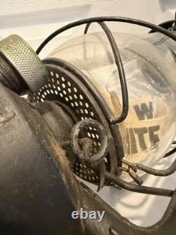Vintage Antique DIETZ Monarch Providence Gas Co 13.5 Wagon Lantern
