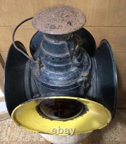 Vintage Antique Dressel Railroad Lantern 4-Way (COMPLETE!) Train Collectible