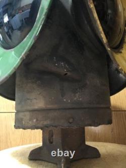 Vintage Antique Dressel Railroad Lantern 4-Way (COMPLETE!) Train Collectible