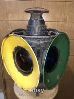 Vintage Antique Dressel Railroad Lantern 4-Way (COMPLETE!) Train Collectible