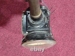 Vintage Antique Electrified Carriage Light Lantern Brass Coach Lamp