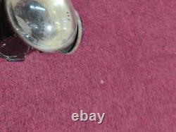 Vintage Antique Electrified Carriage Light Lantern Brass Coach Lamp