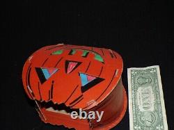 Vintage Antique Halloween Pumpkin JOL Jack O Lantern Cardboard