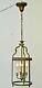 Vintage Antique Hanging Hall Lantern Chandelier Light Fixture