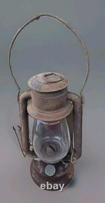 Vintage Antique Hibbard Spencer Bartlett & Co OVB Wagon Bantie Lantern