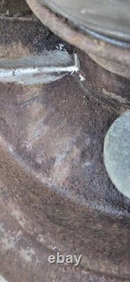 Vintage Antique Hibbard Spencer Bartlett & Co OVB Wagon Bantie Lantern