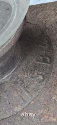 Vintage Antique Hibbard Spencer Bartlett & Co OVB Wagon Bantie Lantern