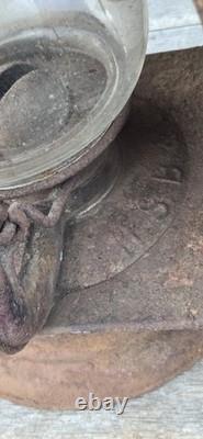 Vintage Antique Hibbard Spencer Bartlett & Co OVB Wagon Bantie Lantern