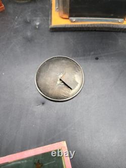 Vintage Antique Magic Lantern Projector with Glass Slides RARE