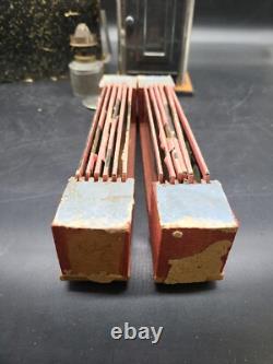 Vintage Antique Magic Lantern Projector with Glass Slides RARE