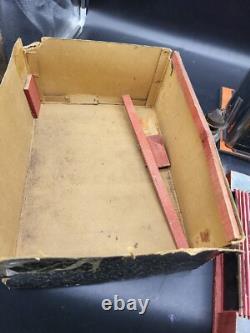 Vintage Antique Magic Lantern Projector with Glass Slides RARE