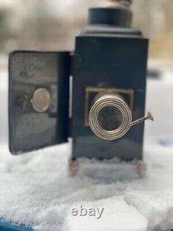 Vintage Antique Magic Lantern With Slides