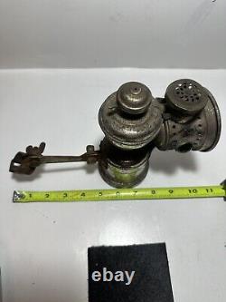 Vintage Antique Miller Mfg Arc Light CARBIDE BICYCLE Lamp LANTERN Light 1900's