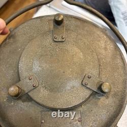 Vintage / Antique Old Marine Navigation Lamp / Ships Maritime Lantern Rare