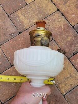 Vintage Antique Original Aladdin Model B Alacite Oil Kerosene Lamp Free Shipping